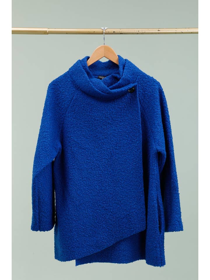 la maison des fibres naturelles – Engroshandel College-/baseballjakke – Kvinder – Kimono-stil jakke 09517 90% polyester 10% uld5