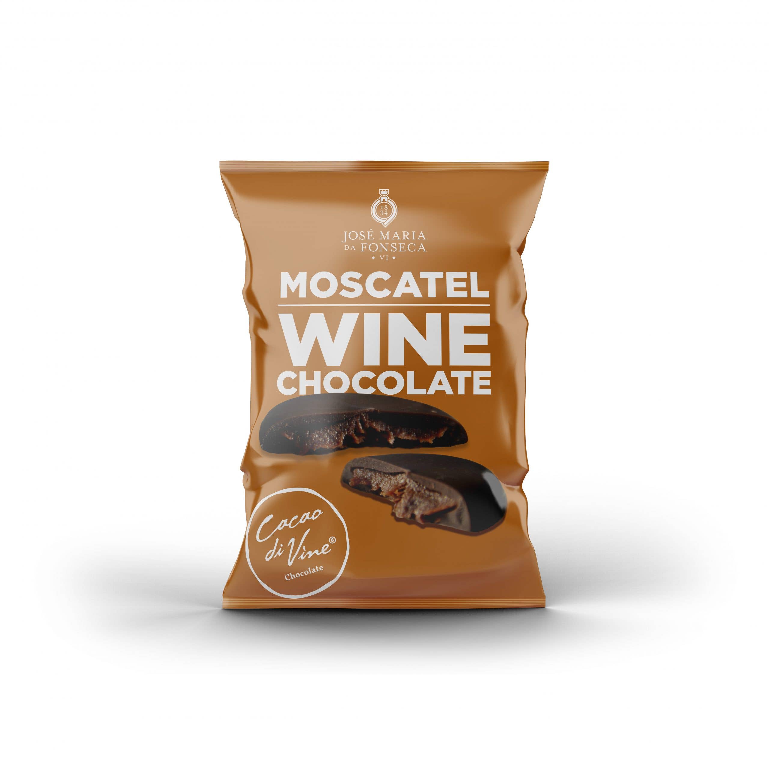 Cacao di Vine Chocolate - Wholesale Chocolate - Bite Size - Muscat Wine Chocolate JMF 40g0