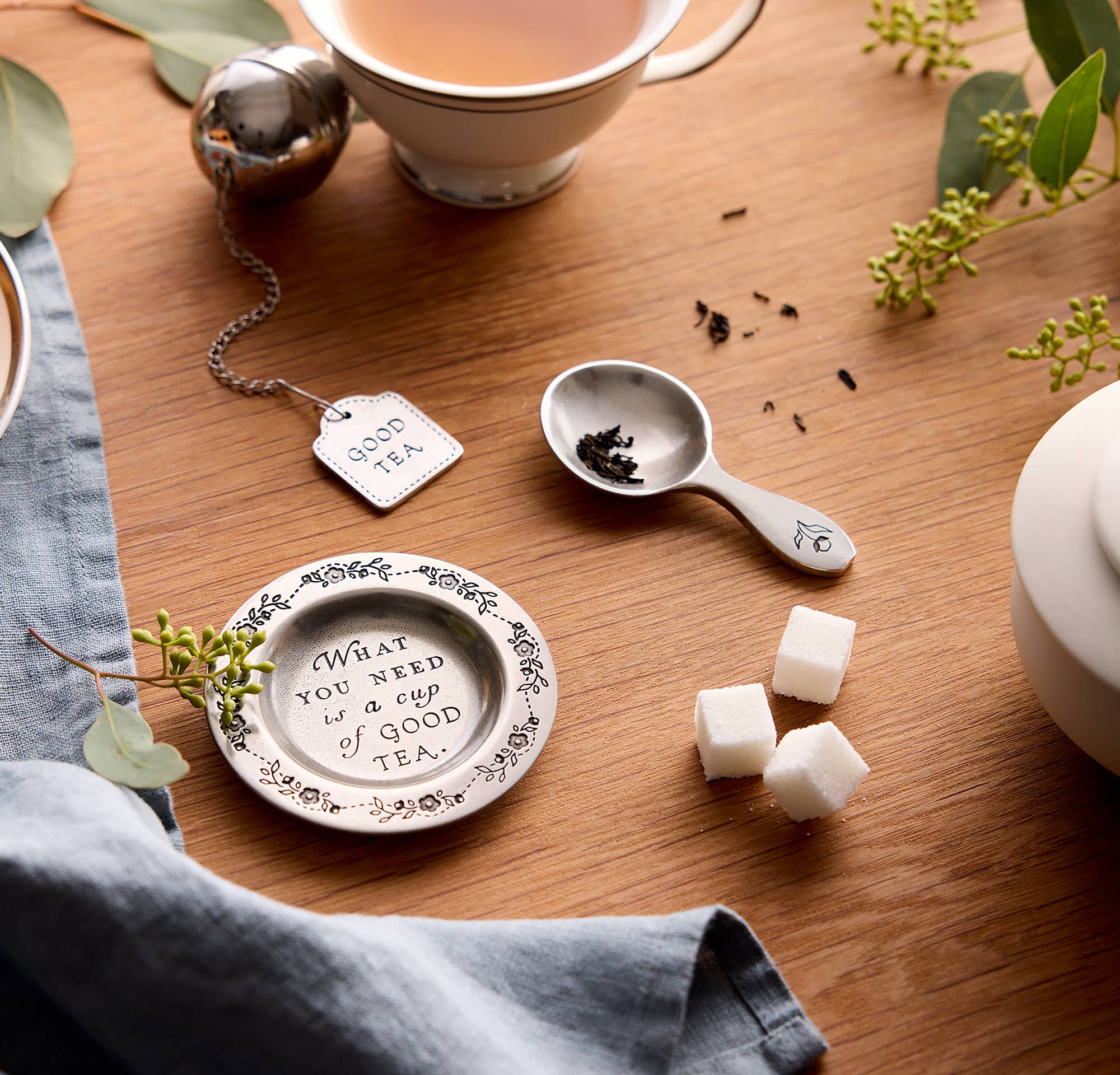 Beehive Handmade - Wholesale Tea Strainer/Infuser - Tea Infuser with Pewter Tag3