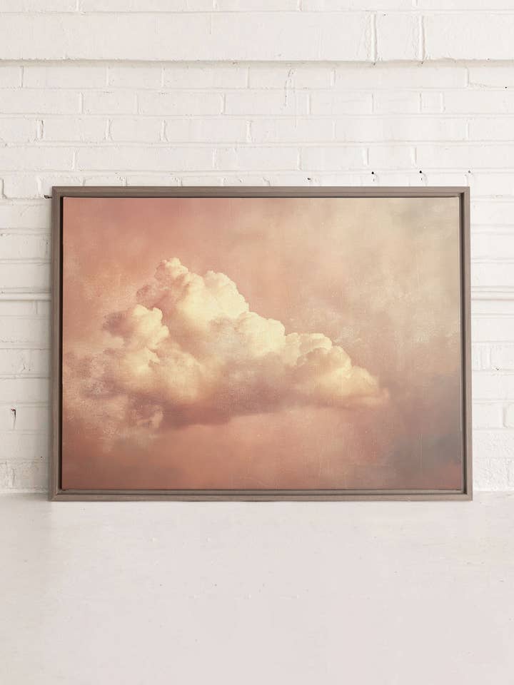 ROSE MIST, oeuvre sur toile imprimée pour la vente par Oleka Canvas