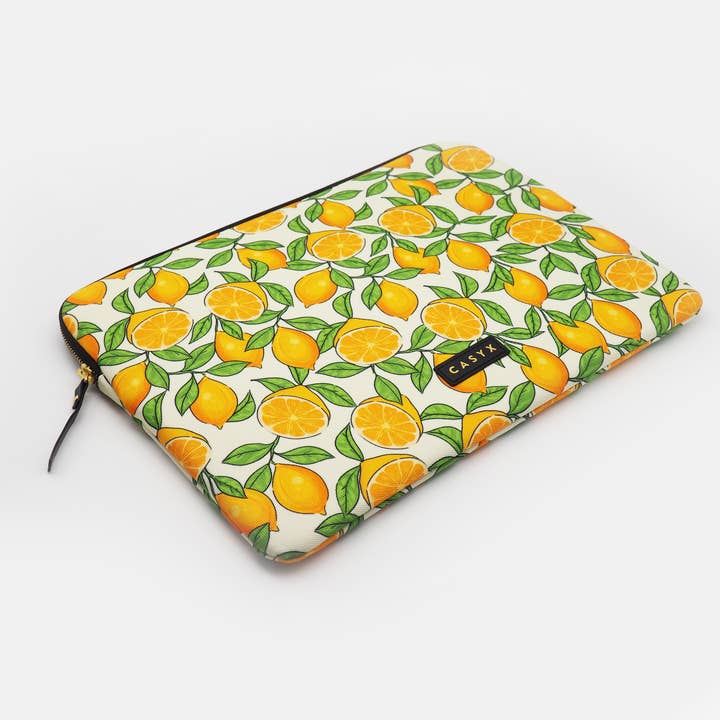 CASYX - Wholesale Laptop/Tablet Case - Women's - Retro oranges - laptop sleeve2