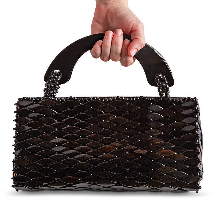 Monaco Handbag - Black for wholesale by SHANPAULO LLC