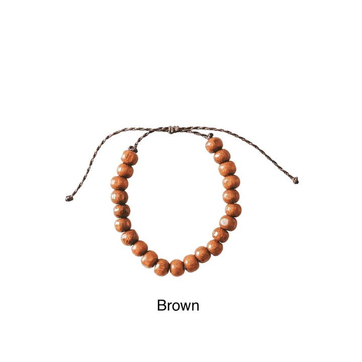 Bali Soul – wholesale Beaded bracelet – Kintamani Coconut Wood Bead Bracelet by Bali Soul2