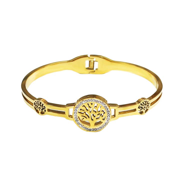 Starre armband Tree of Life - DH2380E534 voor wholesale door AMORINO SRL