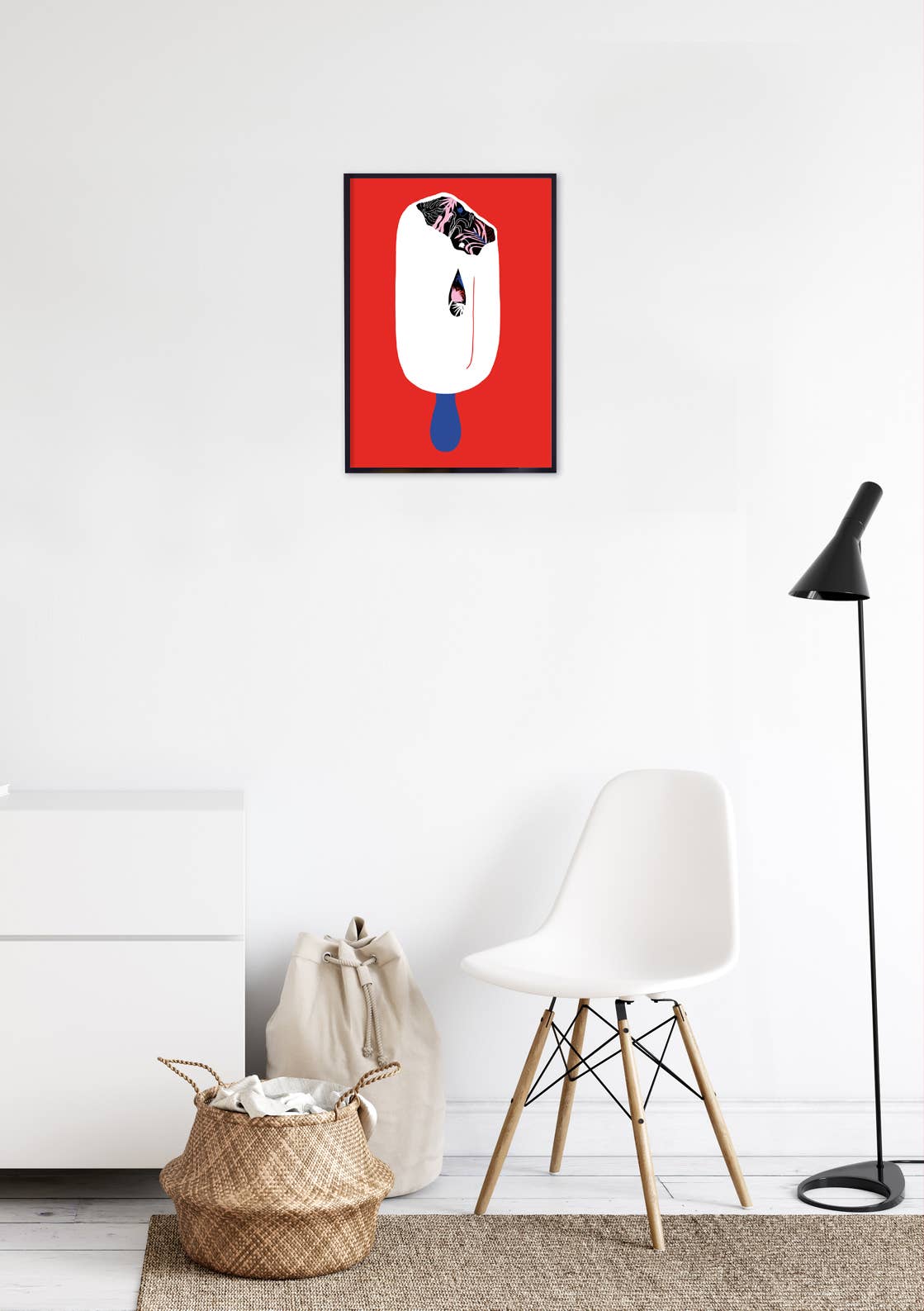 Carolin Löbbert - Wholesale Art Print - Flowery Ice Creme2