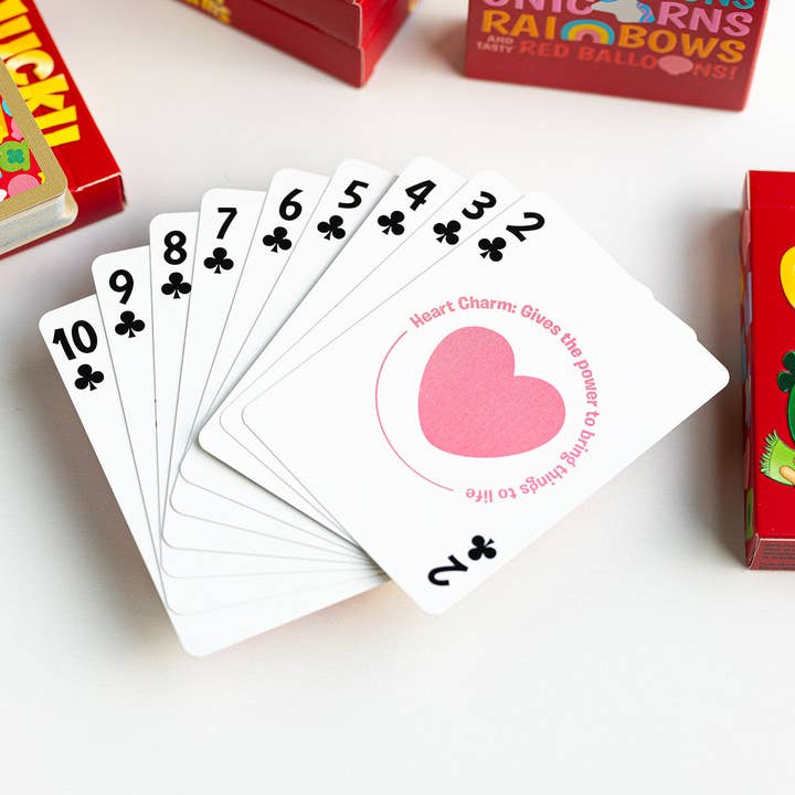 FULTONS Playing Cards - Wholesale Playing Cards - LUCKY CHARMS™ GOLD FOIL PLAYING CARDS5