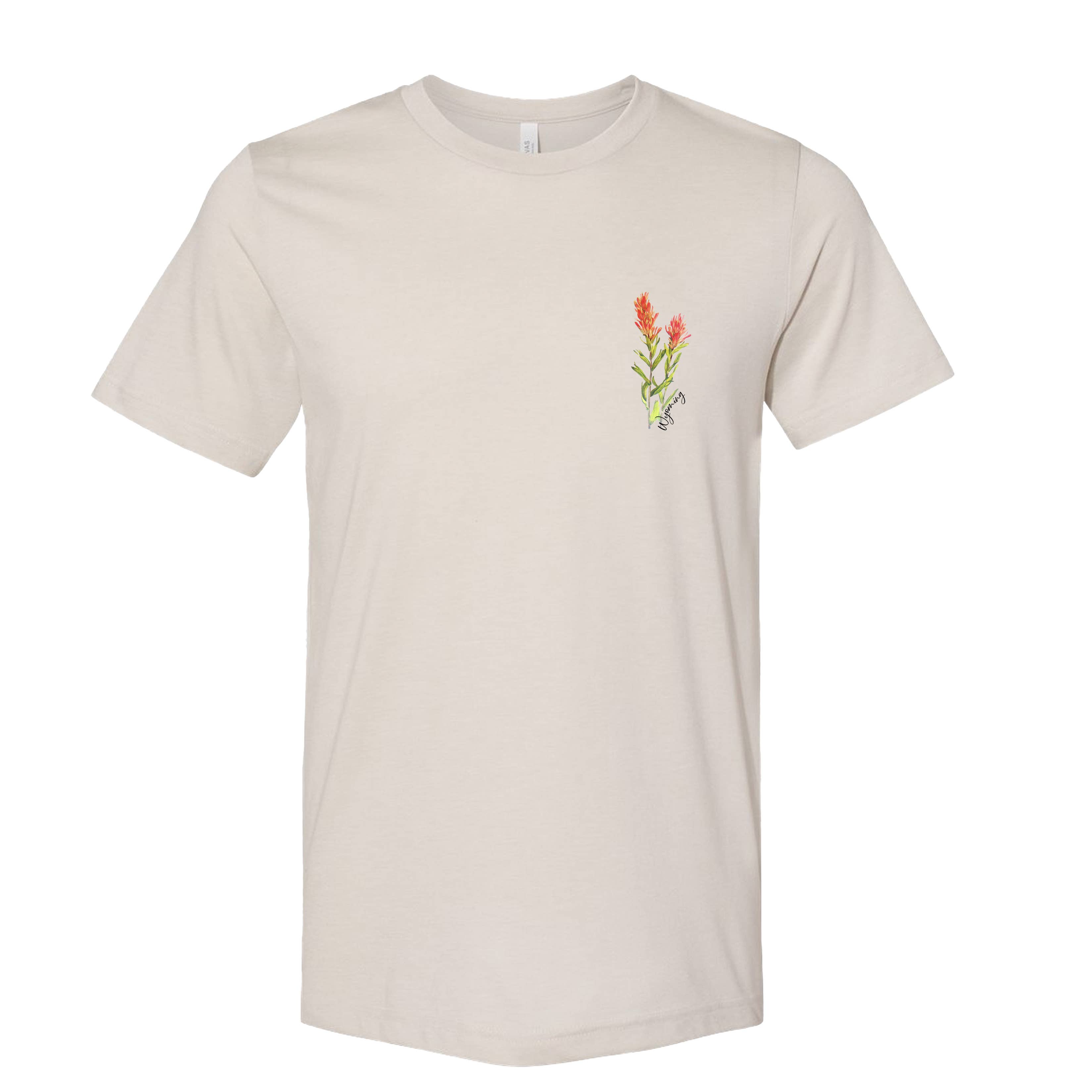 This Joyful Home - Wholesale T-Shirt (Graphic) - Women's - Wyoming Indian Paintbrush T-Shirt2