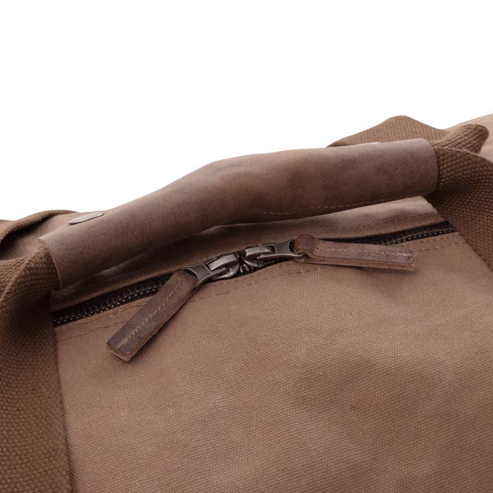 Barebones - Wholesale Weekender Bag - Unisex - Neelum Duffel Bag -Waxed Canvas Bag5