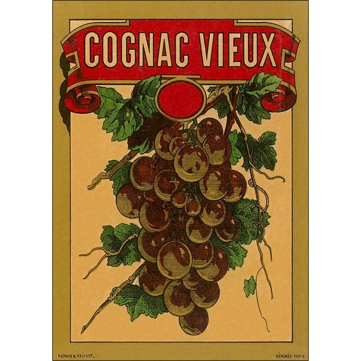 Found Image Press - Wholesale Sticker - Sticker BV-257 Cognac Vieux