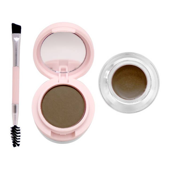 PINEAPPLE Beauty – wholesale Eyebrow pencil/filler – AMORUS CO-BROWKD Brow Kit Eyebrow Powder & Gel - 24 pcs