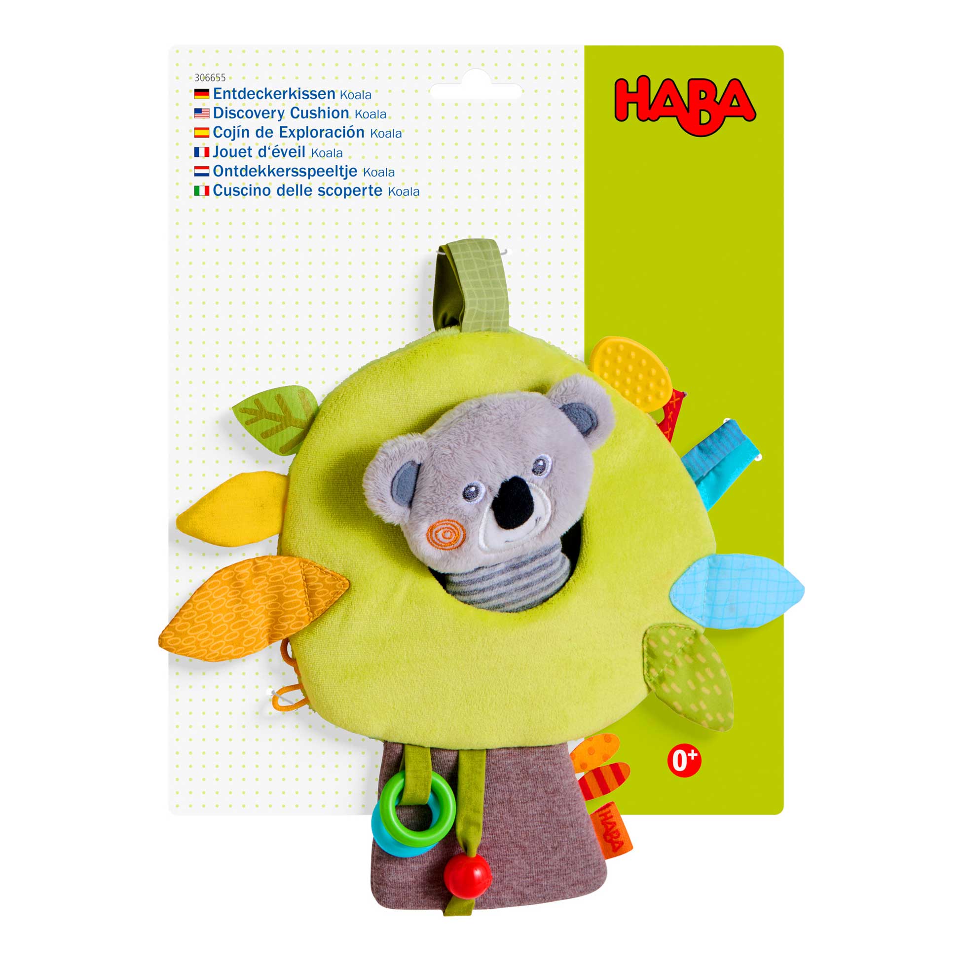 HABA USA - Wholesale Crinkle Tag Toy - Baby - Koala Discovery Hanging Toy5