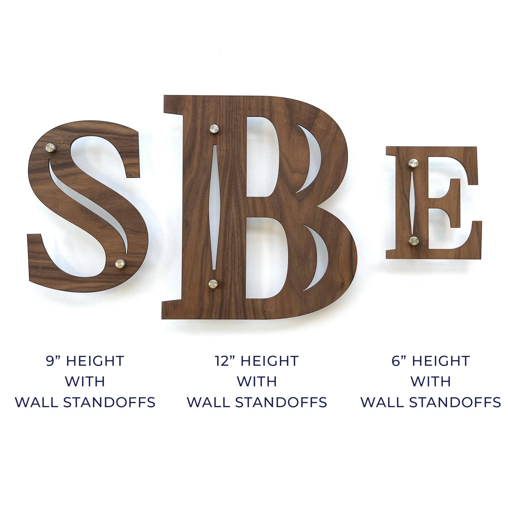 Inspired Indigo – Großhandel 3D-Wandkunst – Wanddeko aus Holz mit Buchstaben und Zahlen — zeitgenössisches Design1