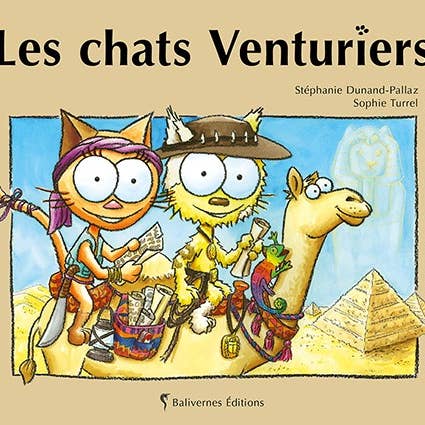 Venturiers cats for wholesale by Balivernes éditions