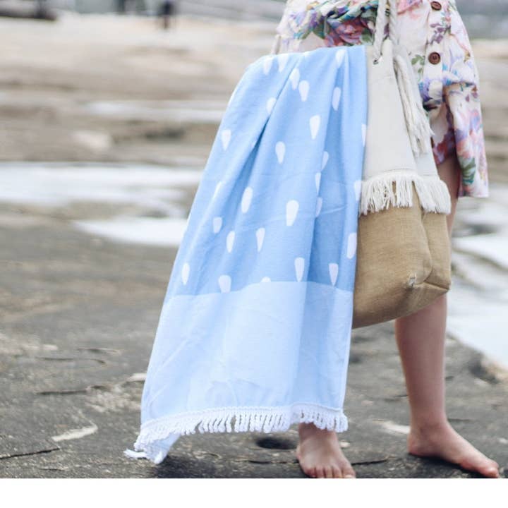 Hunter Rectangle Beach Towel for wholesale by Summer Seekers