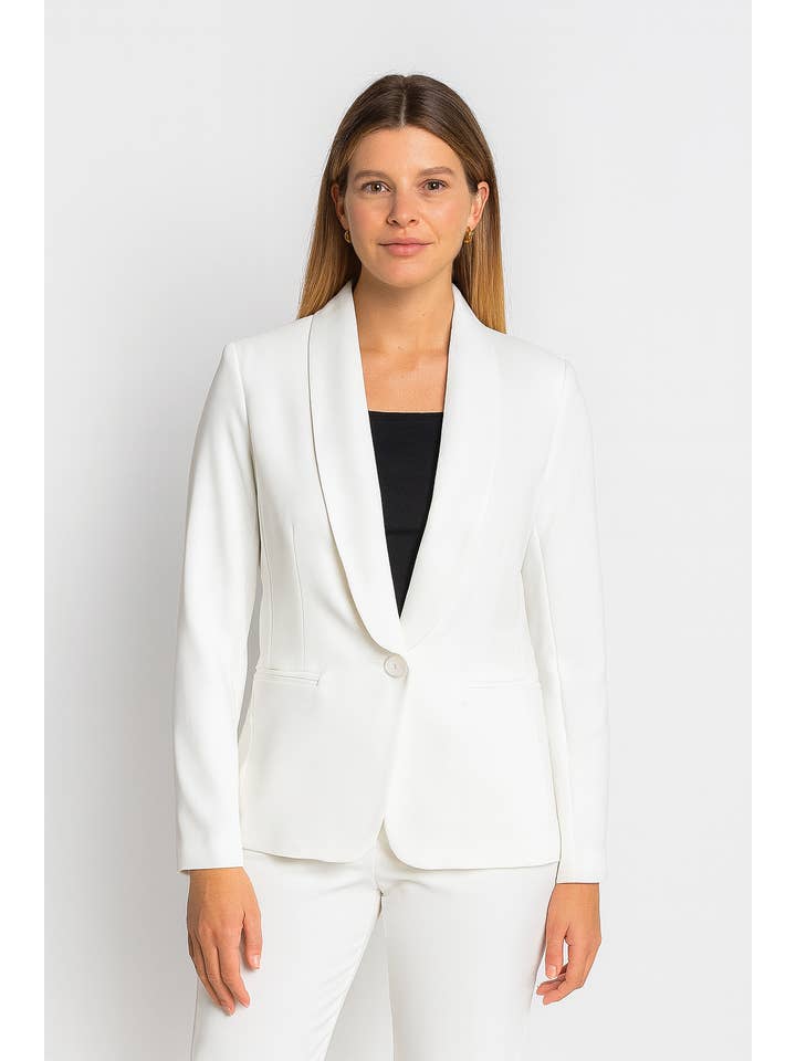 Afinity - Wholesale Blazer - Women's - Elegant and Modern Blazer A6191PT – The Essential Piece24