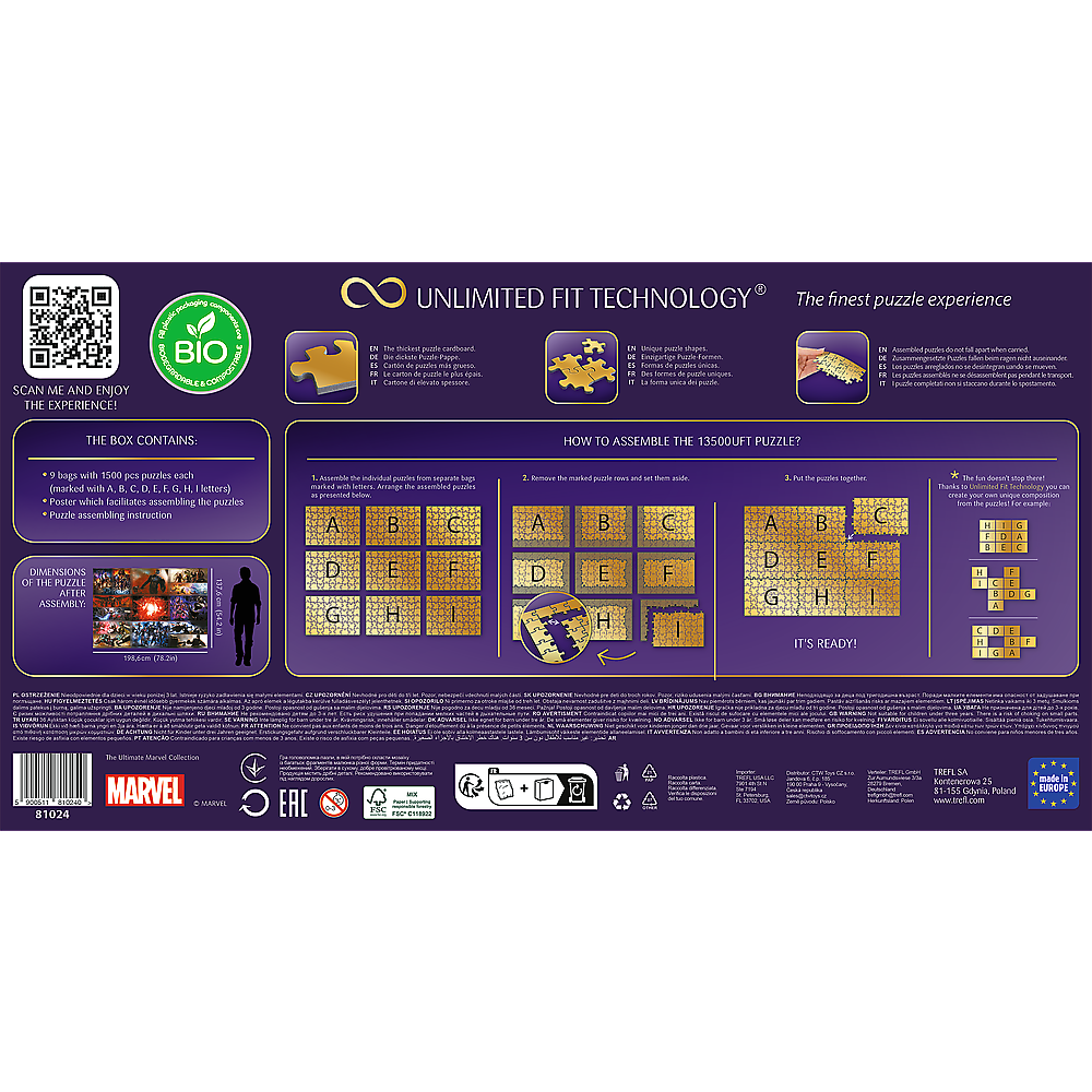 Trefl USA - Wholesale Puzzle - Adult - Trefl Prime 13500pc Puzzle - The Ultimate Marvel Collection2