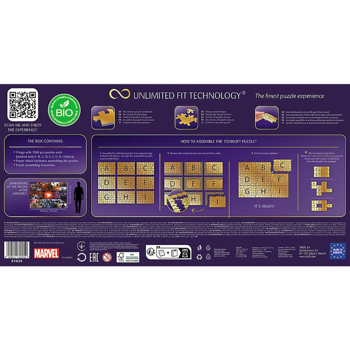 Trefl USA - Wholesale Puzzle - Adult - Trefl Prime 13500pc Puzzle - The Ultimate Marvel Collection2