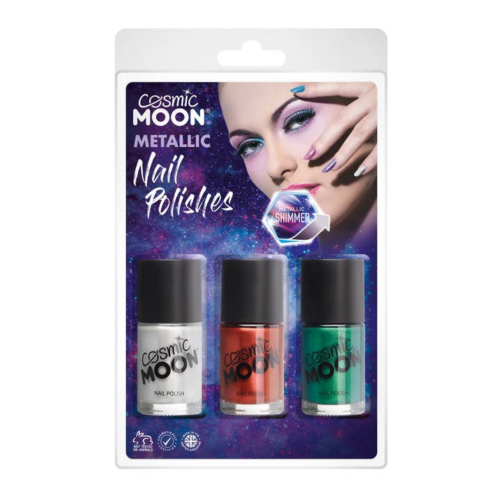 Moon Makeup - Vente Vernis à ongles - Clamshell - Vernis à ongles métallisé, 10 ml10