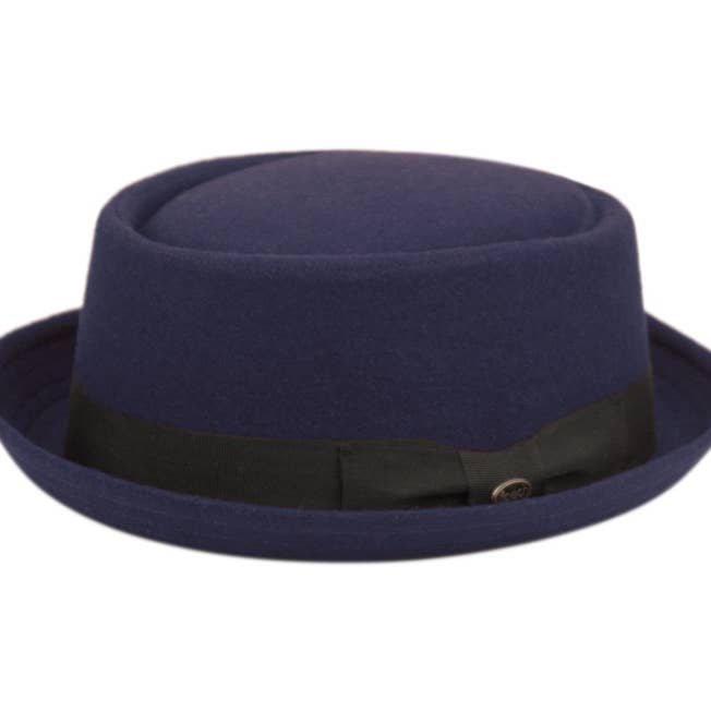 Epoch hats - Wholesale Fedora - Unisex - Wool Blend Pork Pie Fedora Hat