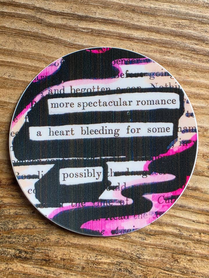 Spectacular Romance Sticker for wholesale by Saturnalia Design Lab
