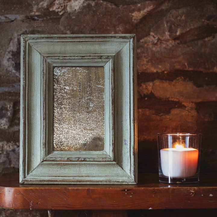 Little Green Decorative Mirror for wholesale by Moult