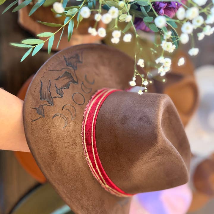 Cowboy Style Hat for wholesale by Whiskey Ranch