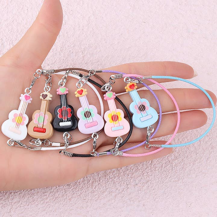 Little Trendy - Wholesale Keychain - Kids - Labubu Mini Guitar doll Accessories