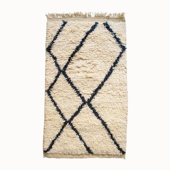 Contemporary Moroccan Rug | 1'11" x 3'3" for wholesale by Apartment F - shipping from Austin, TX