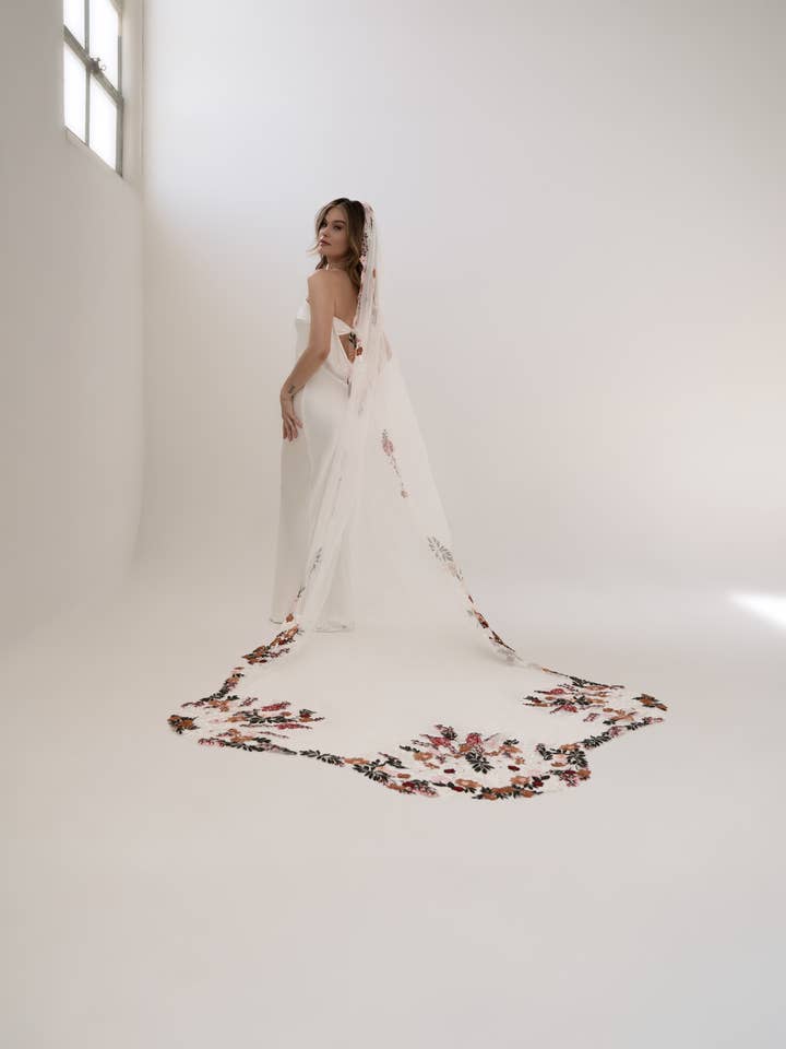 Valencia Veil - FW25-006 for wholesale by Heirloom Bridal Company
