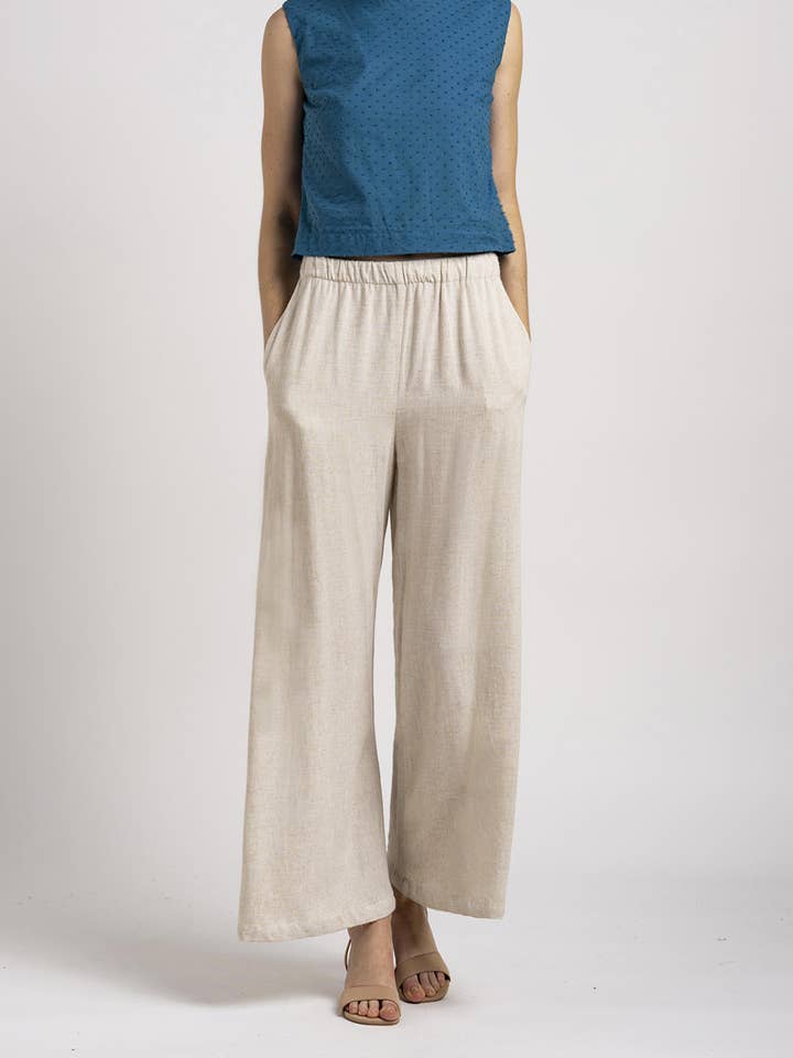 FABIENNE Natural - Pants per la vendita all'ingrosso da parte di Bastah