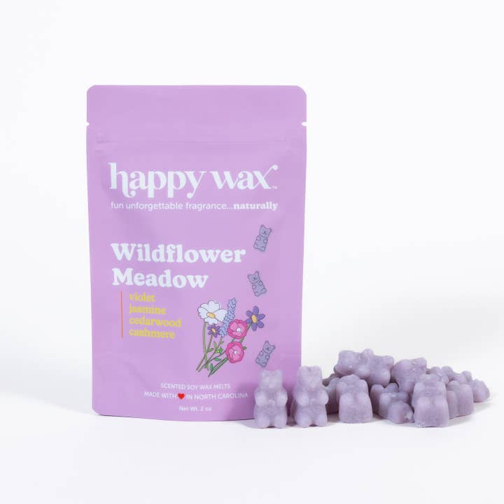 Wildflower Meadow Wax Melts - Sample Pouch (2 oz) for wholesale by Happy Wax