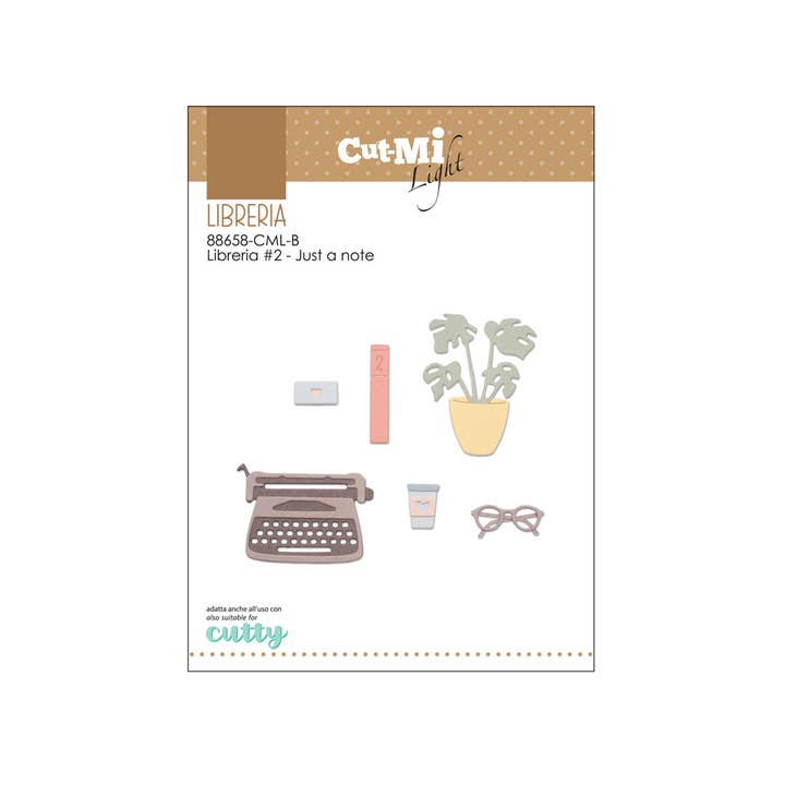 Thin Dies Library#2 Just a Note for wholesale by Impronte D'Autore