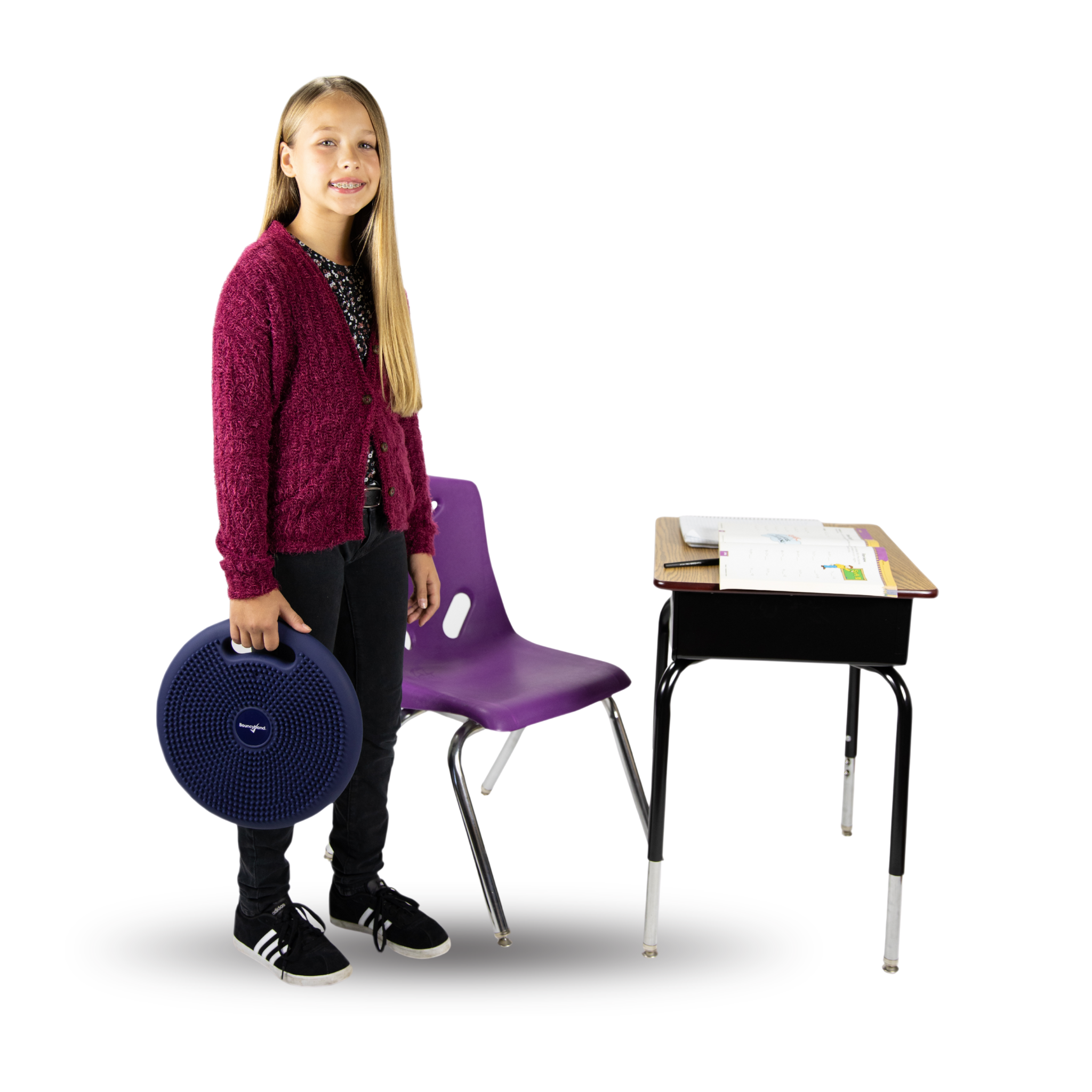 Bouncyband LLC - Wholesale Fidget Toy - Kids - Portable Wiggle Seat w/ Handle4