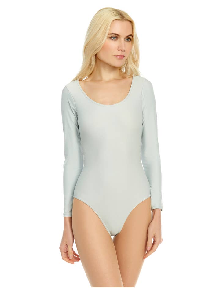 Leveret Pajamas - Wholesale Bodysuit – Women’s - Womens Long Sleeve Leotard9