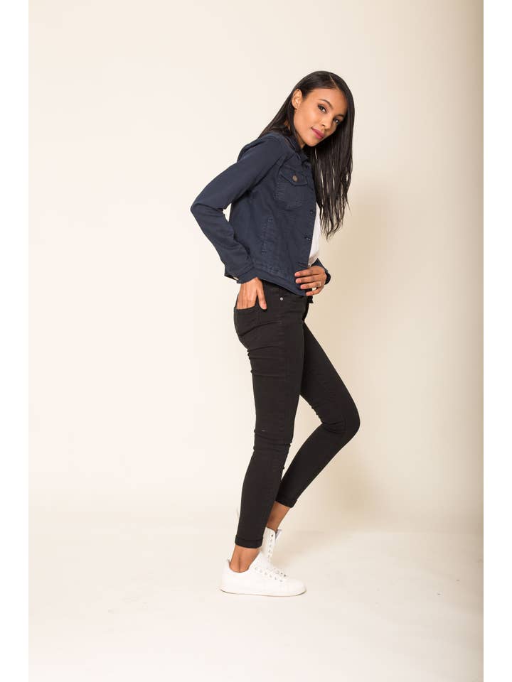 Nina Carter - Wholesale Jacket - Women's - Stretch fitted jacket Color J212A111