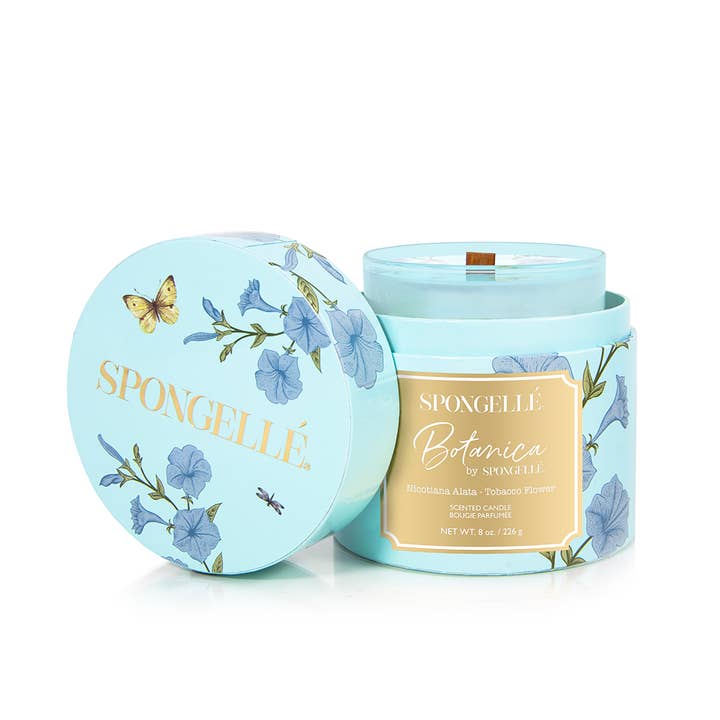 Spongellé | Easter Gifts | Mother's Day 2026 | Spring Gifts - Wholesale Jar/Filled Candle - Tobacco Flower Botanica Hand Poured Candle3