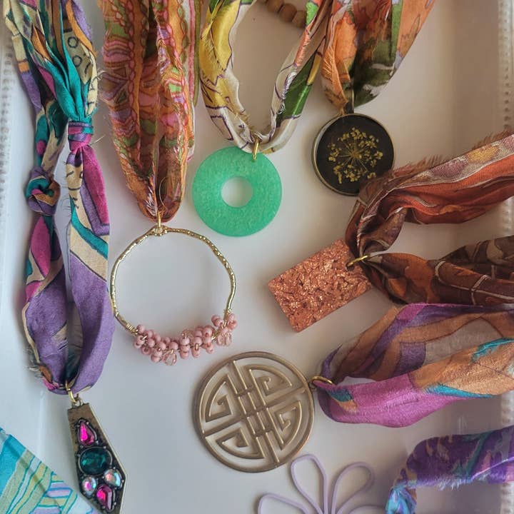 JEMdesigns - Wholesale Scarf - Women's - Scarf Necklace4