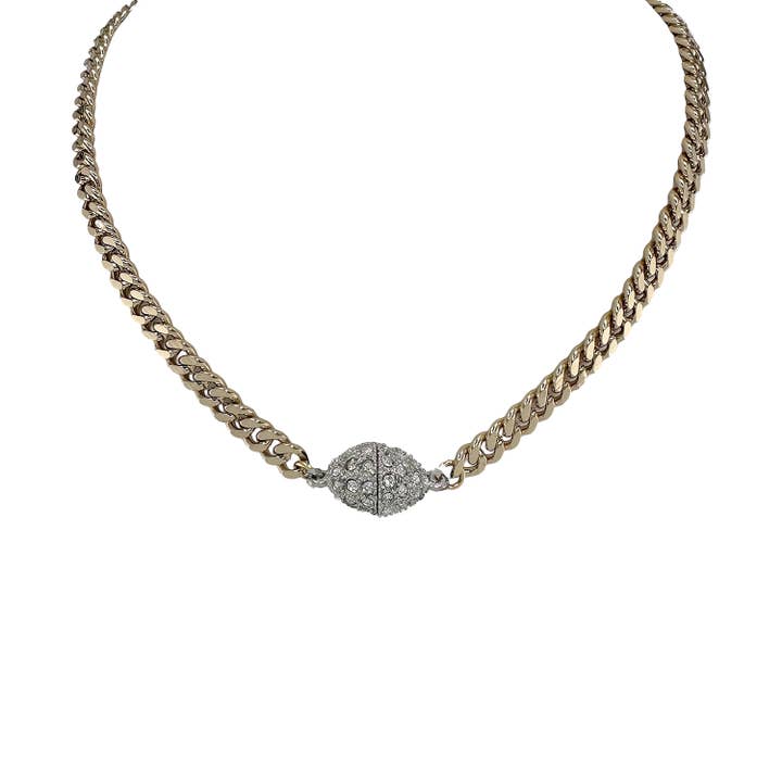 Lisas foretrukne magnetiske pavé-choker for engroshandel hos Love, Lisa