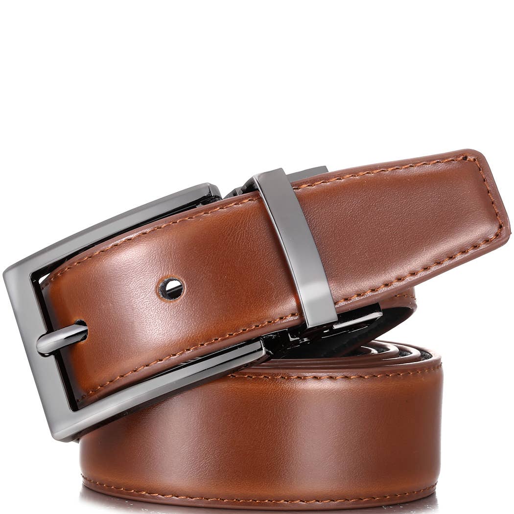Mio Marino - Wholesale Belt - Men's - Chameleon Buckle Leather Belt5
