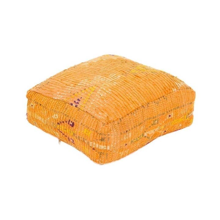 Handmade Square Boujad Floor Pillow Cover for wholesale by Benisouk