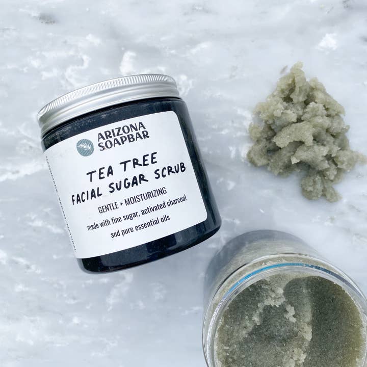 Salt Botanitcals - Wholesale Body Scrub/Exfoliant - Tea Tree Charcoal Sugar Scrub