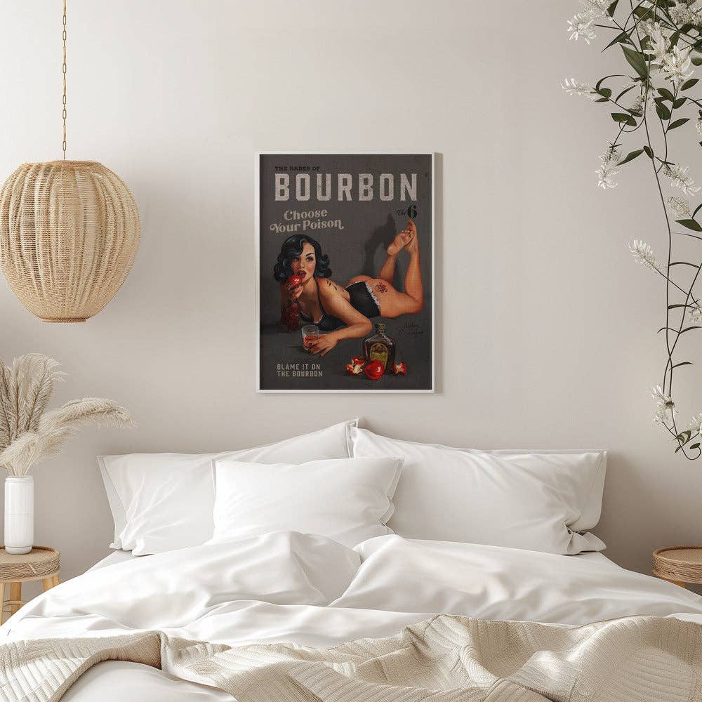 GTA ART - Wholesale Art Print - Wall art Babes of Bourbon Vol 6 Choose Your Poison Sexy Pinup7