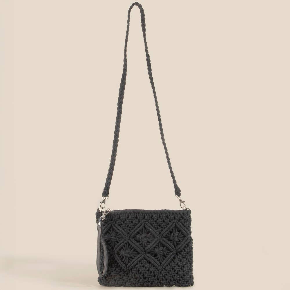 Anarchy Street – Bolsa - Mulher por atacado – Saco de borla embreagem de crochê2