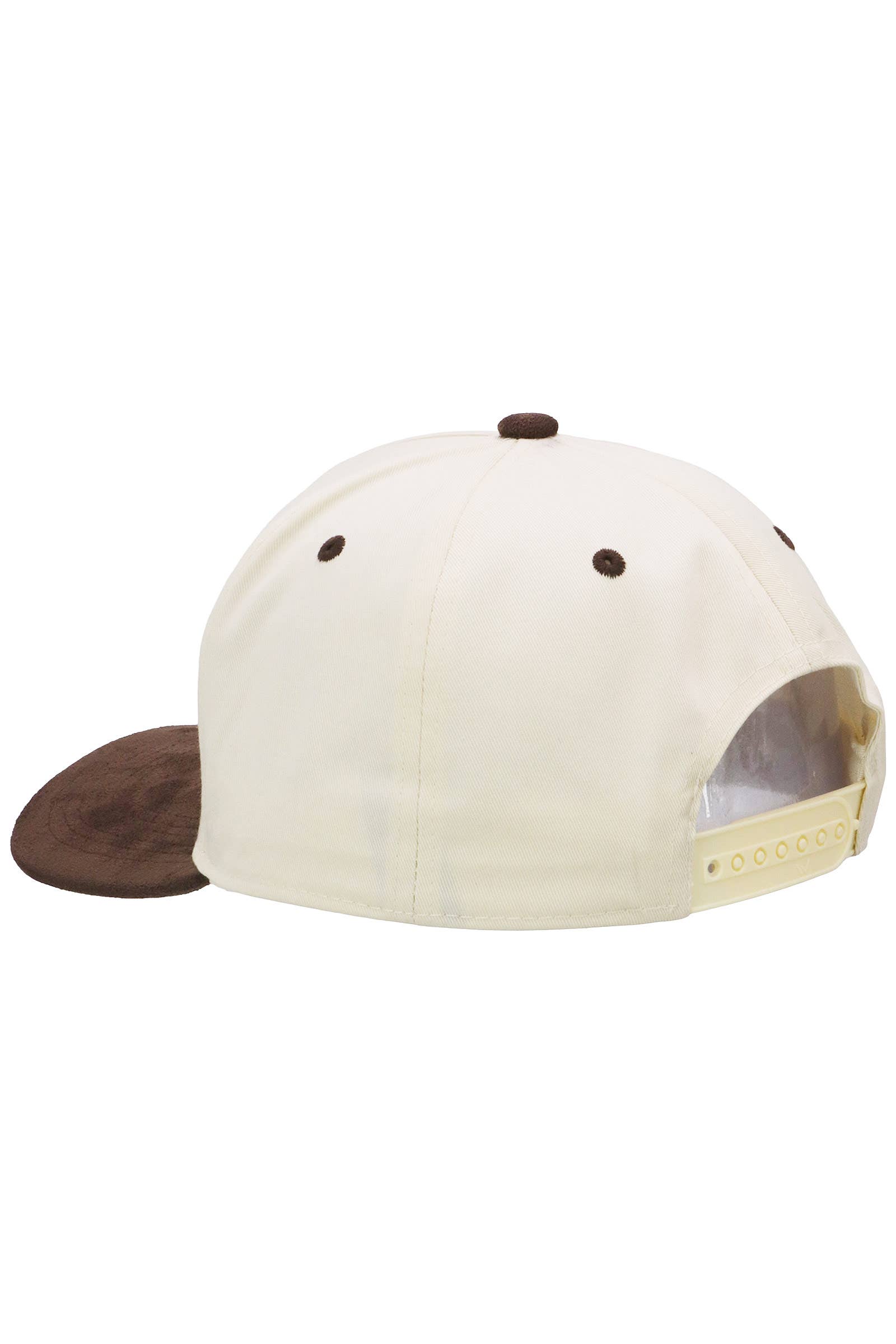 Cap Zone – wholesale Baseball cap – Unisex – Vegan Suede 5 Panel Snap Back Baseball Cap6