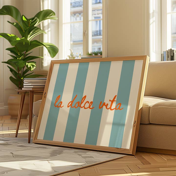 Refined Spaces – wholesale Art print – La Dolce Vita Print3