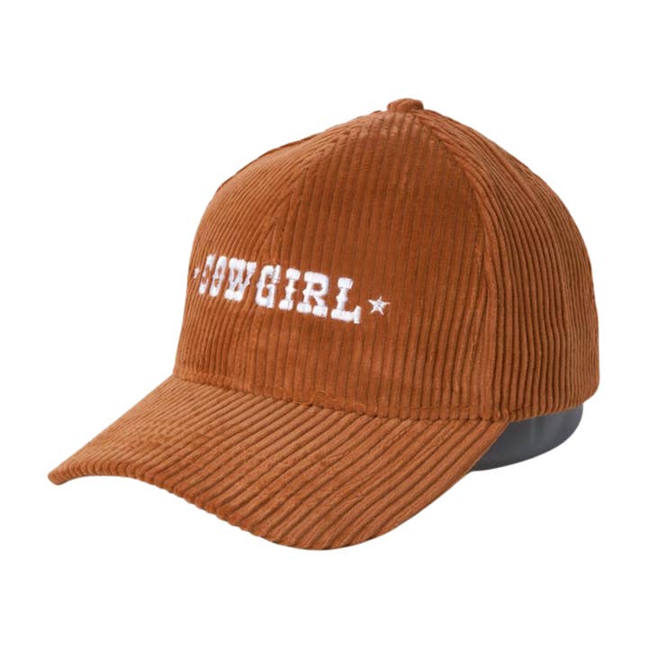 David And Young - Wholesale Baseball Cap - Women's - WESTERN COWGIRL CORDUROY Fall Winter Baseball Hat1