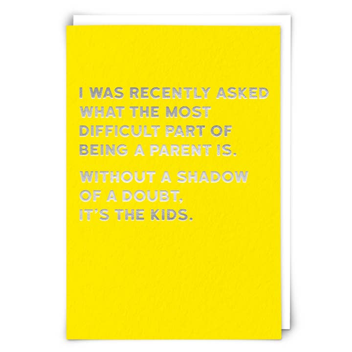 The Kids Greeting Card for wholesale by Redback Cards - ALL duties and tariffs paid