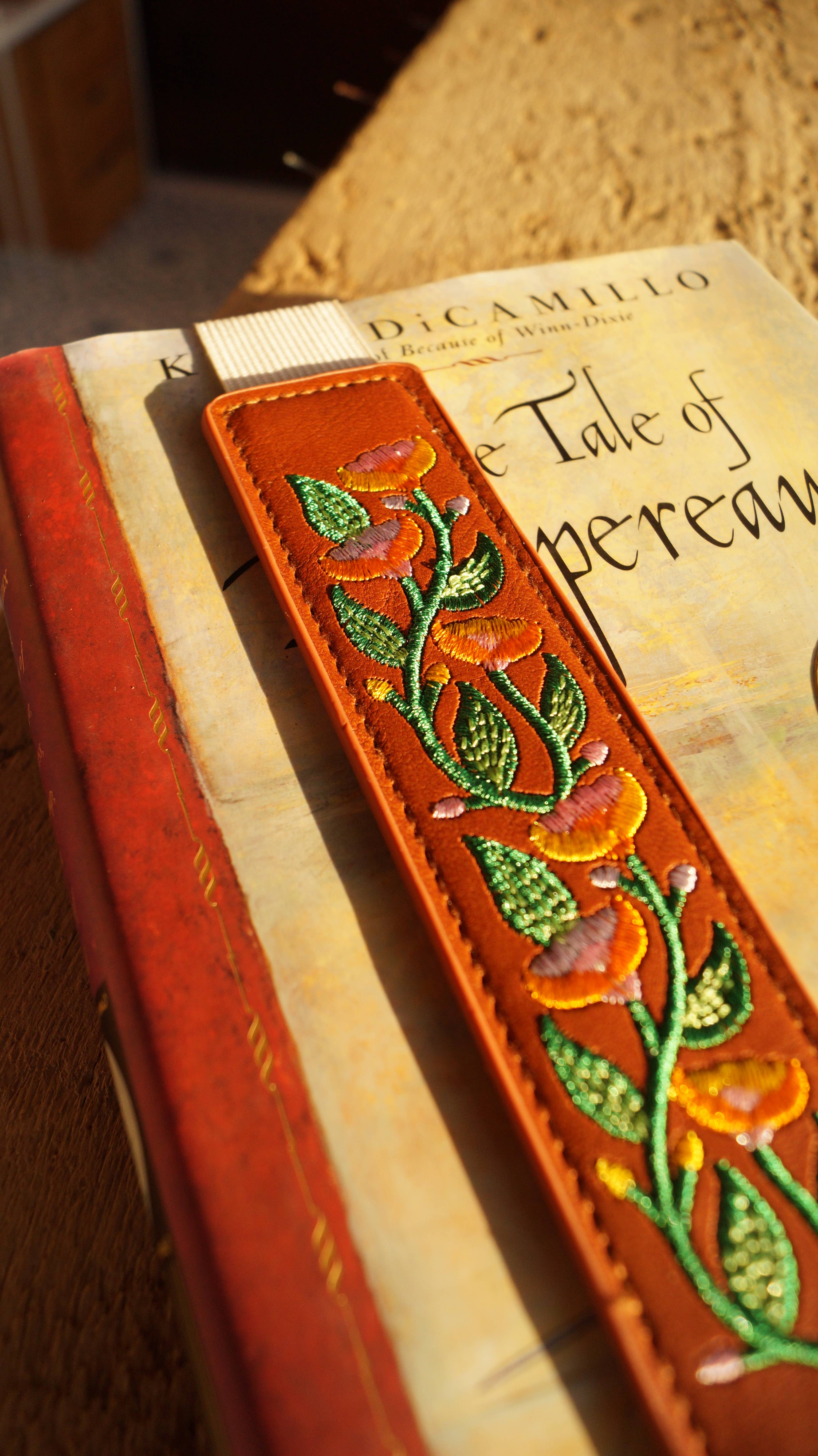 Denik - Wholesale Bookmark - Molina Vine - Embroidered Elastic Bookmark3