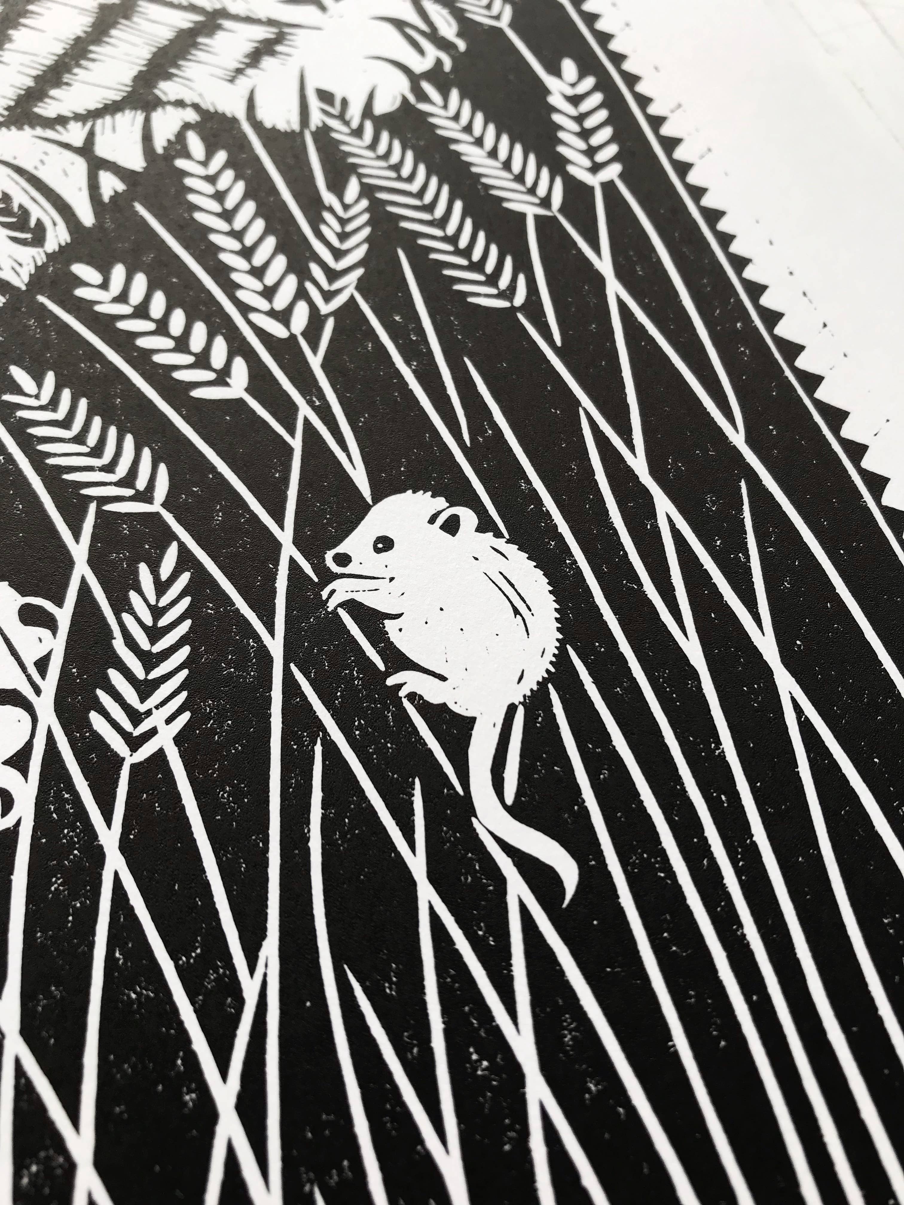 Alexandra Snowdon - Vente Affiche d'art - Motif de chats sauvages écossais6