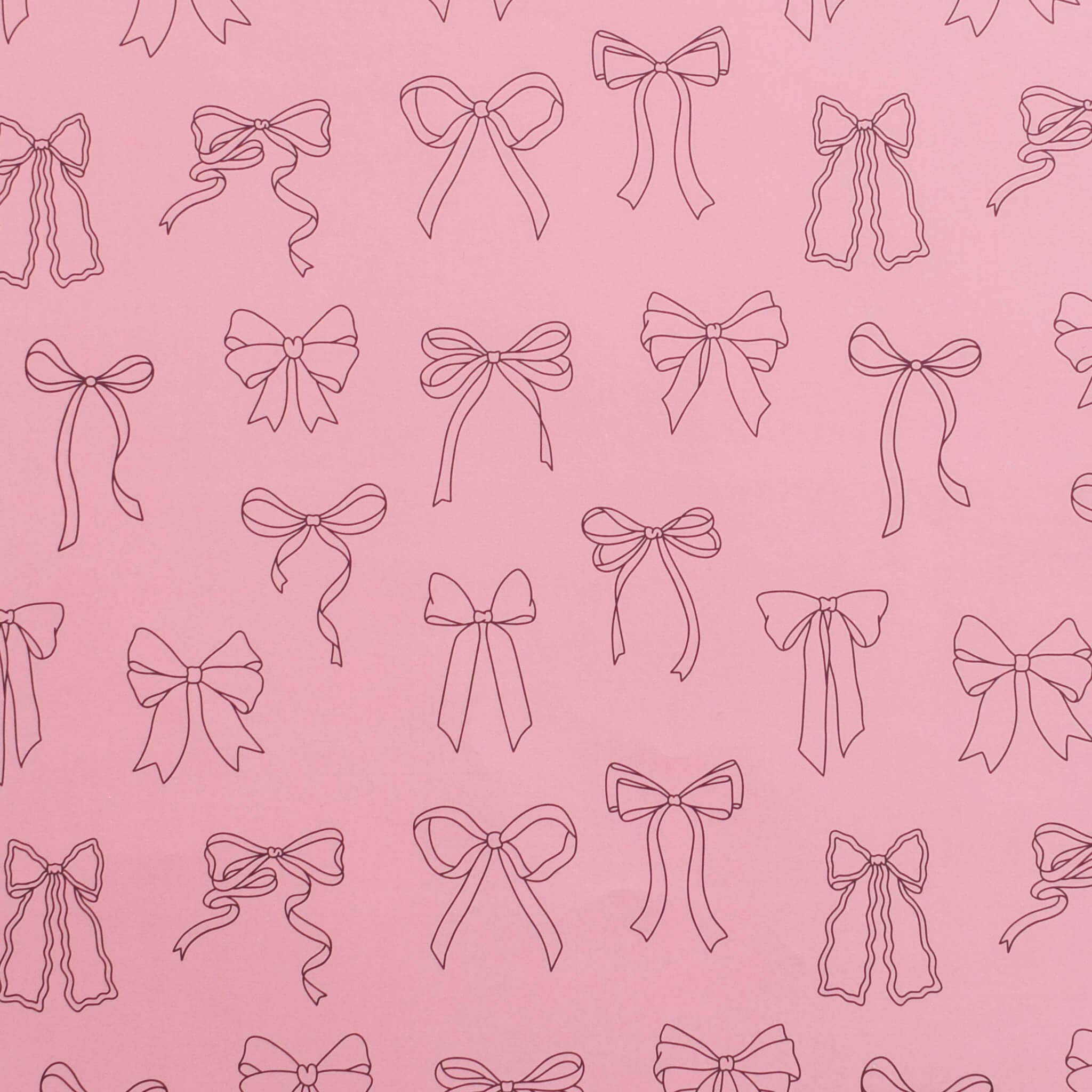 Jennifer Tune - Wholesale Flat Wrap - Pink Bows Gift Wrap3